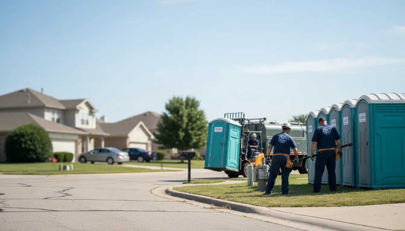 Porta Potty Rental in Preston, IA near me